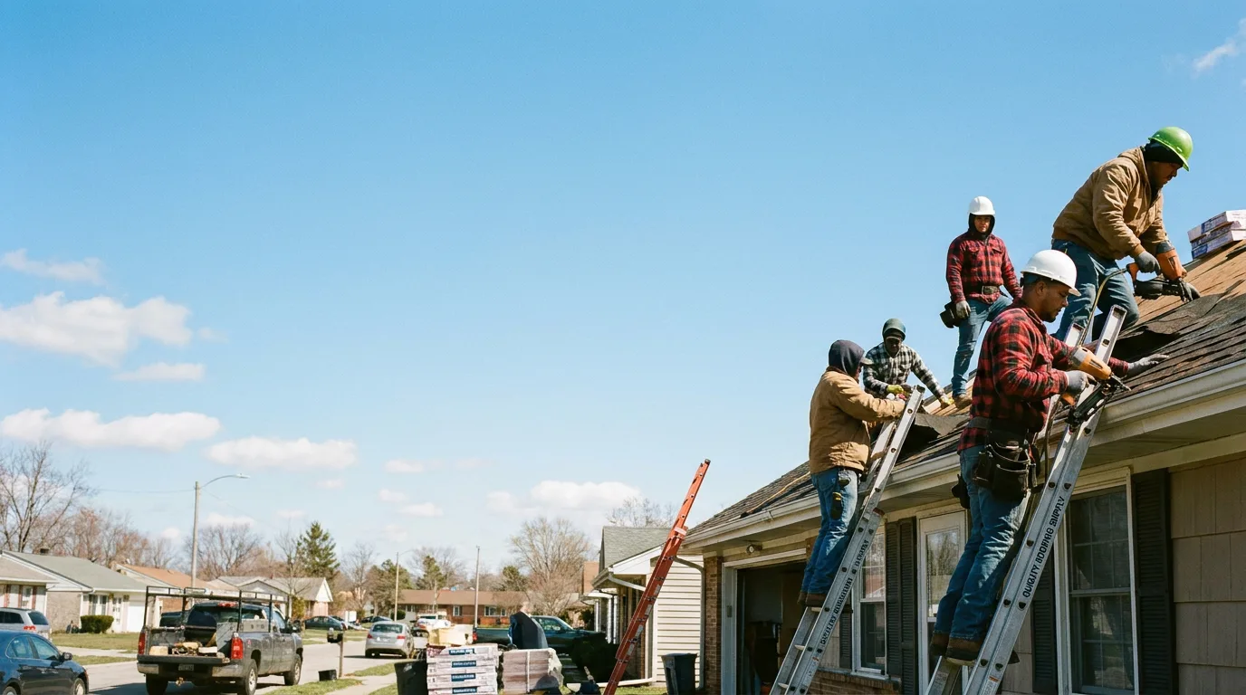 Roofing in Schnellville, IN near me